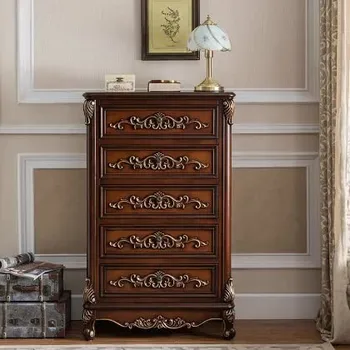 

New European and American Style Country 56 Drawer, Cabinet, Storage Display, Hand-painted Hall, Hall and Decorative Bedroom