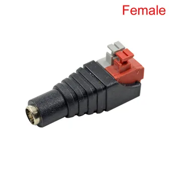

30pcs 5.5mm*2.1mm DC Power Connector Plug Female Push-type Adapter Pressure Line DC Head For Monitor