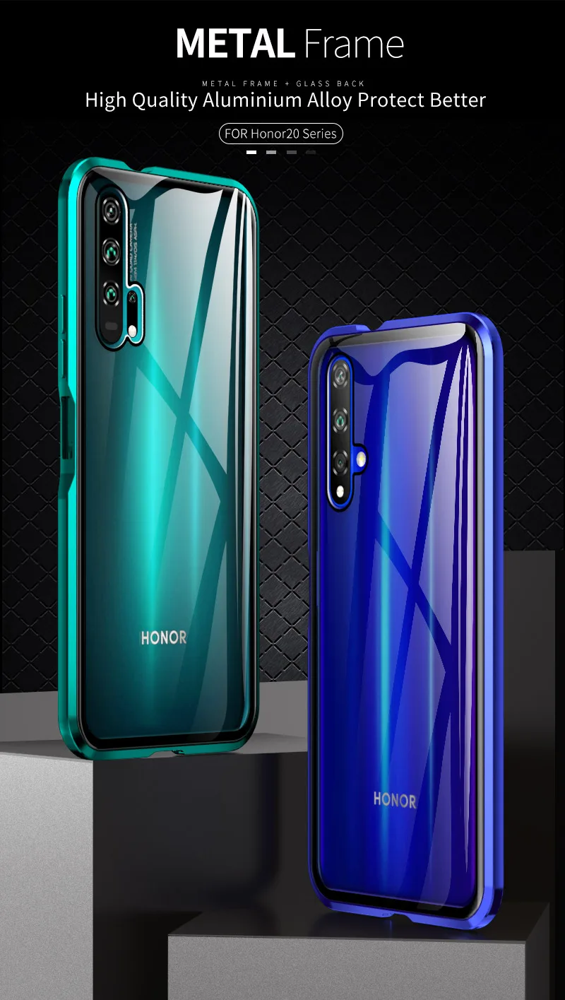 360 магнитный металлический чехол для huawei P30 P20 Honor 20 10 Коврики 20 20X10 Pro Lite 9x 20i V20 Nova 5 5i 4e 3e P Smart плюс Z Y9