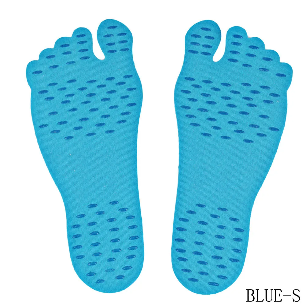 Наклейки на ступни наклеиваются на подошву липкие подушечки для ног пляжный носок Водонепроницаемый гипоаллергенный клейкий коврик для прогулок свободно