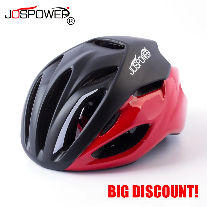

JOSPOWER Cycling Helmet Ultralight Road MTB Integrally-Molded Bike Helmet 20 Air Vents Bicycle Helmet Safety Cap casco ciclismo