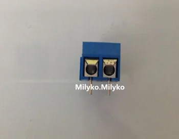 

200PCS KF301-5.0-2P KF301 "- "Screw 2Pin 5.0mm Straight Pin PCB Screw Terminal Block Connector