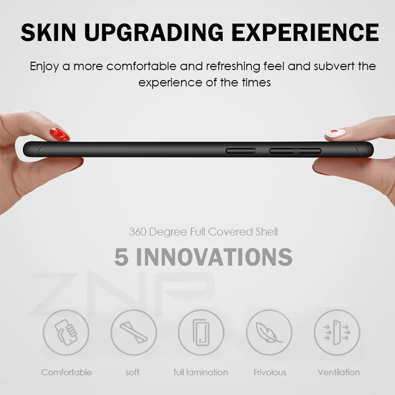 ZNP 360 полный защитный чехол для телефона для samsung Galaxy S10 S9 S8 Plus S7 Edge чехол для Galaxy Note 9 8 S10E S9 со стеклом