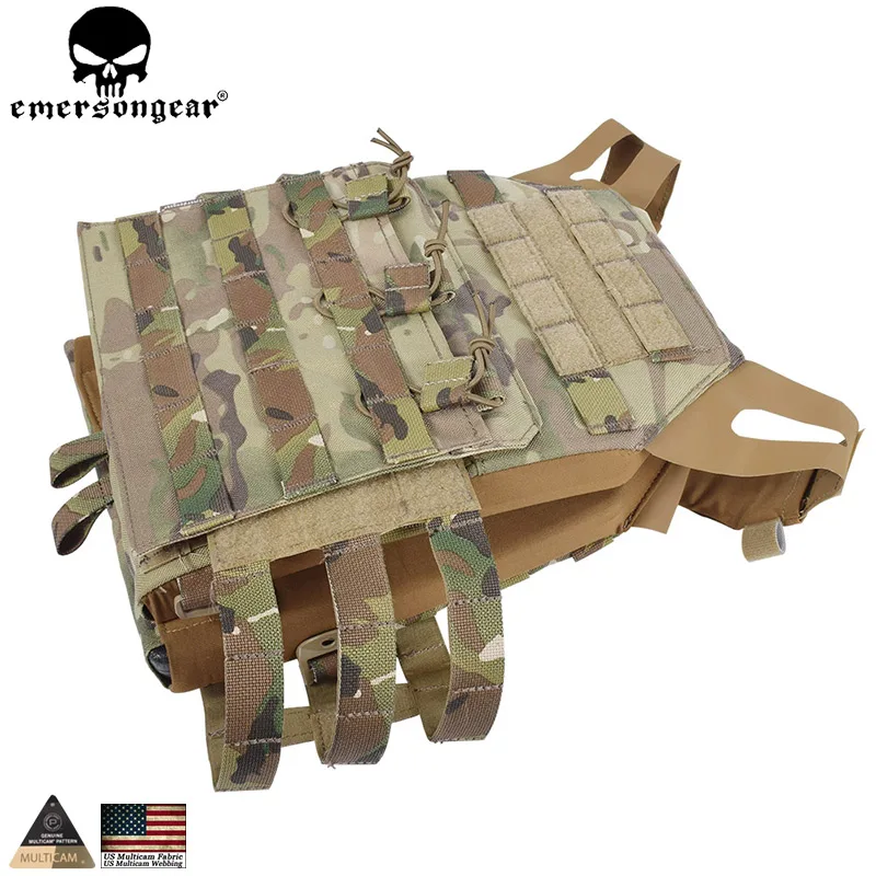 Emersongear Тактический Жилет Molle СКП жилет airosft Пейнтбол Молл жилет с груди защитная пластина Перевозчик Мультикам EM7344