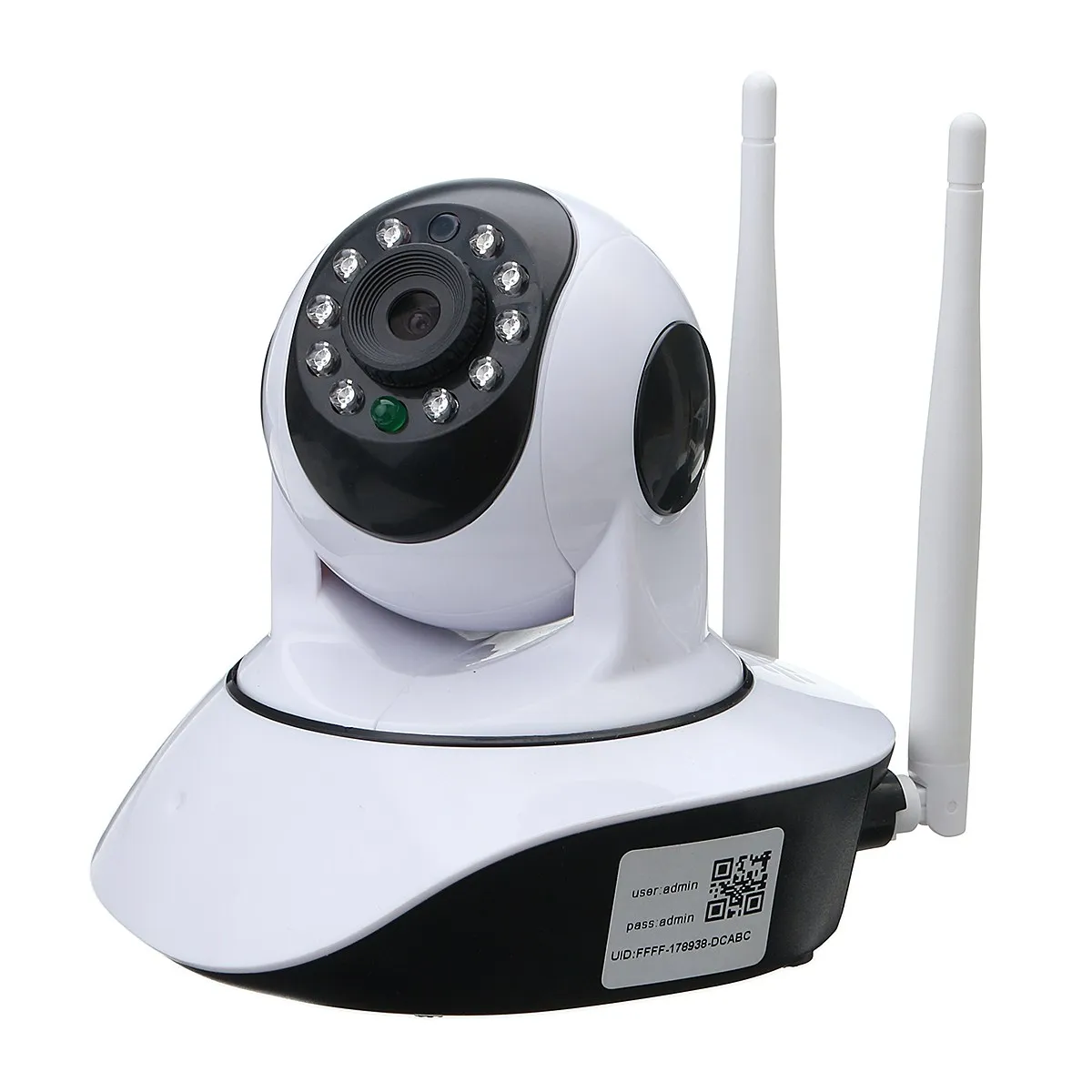 Safurance 720P Pan Tilt Home Security IP Camera Wireless Wifi Network Night Vision cam Home