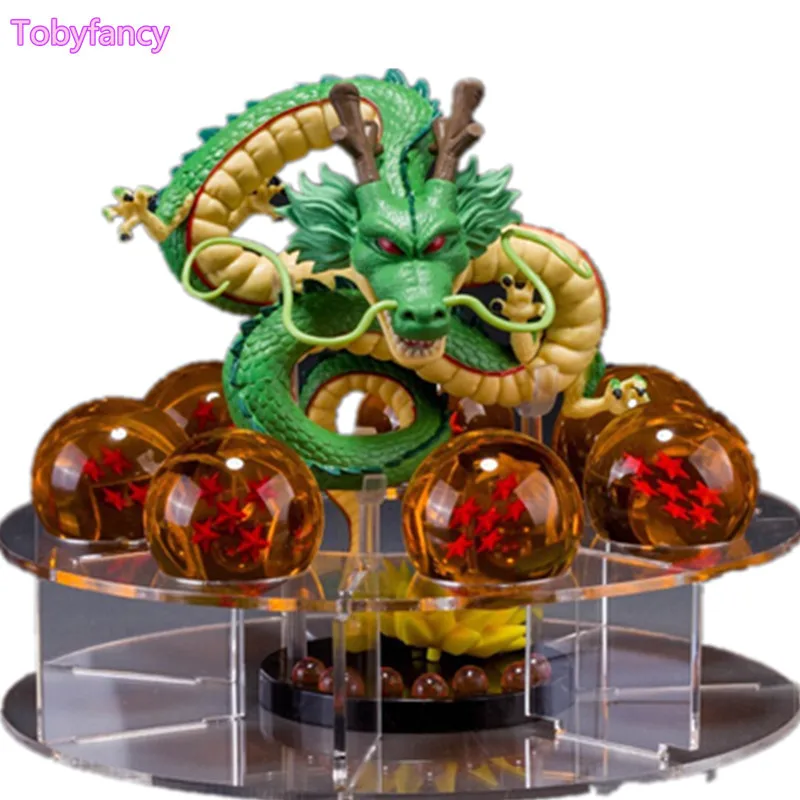 Dragon Ball фигурку Shenron с хрустальный шар набор аниме Супер фигурка модель DBZ игрушки