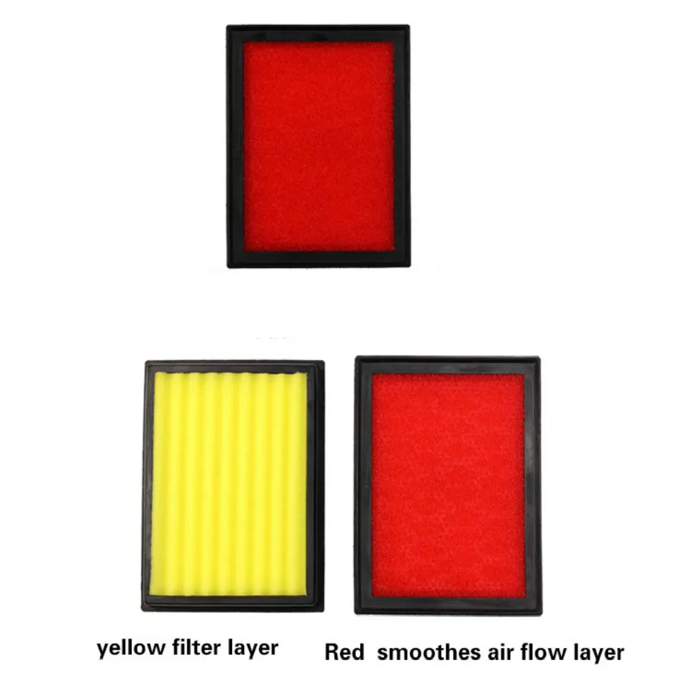 Filtro de aire del coche de alto flujo filtro de aire del automóvil Super híbrido filtros de aire para HONDA CRV CR-V 2.4L 2007-2011 (encuentro KN 33-2377)