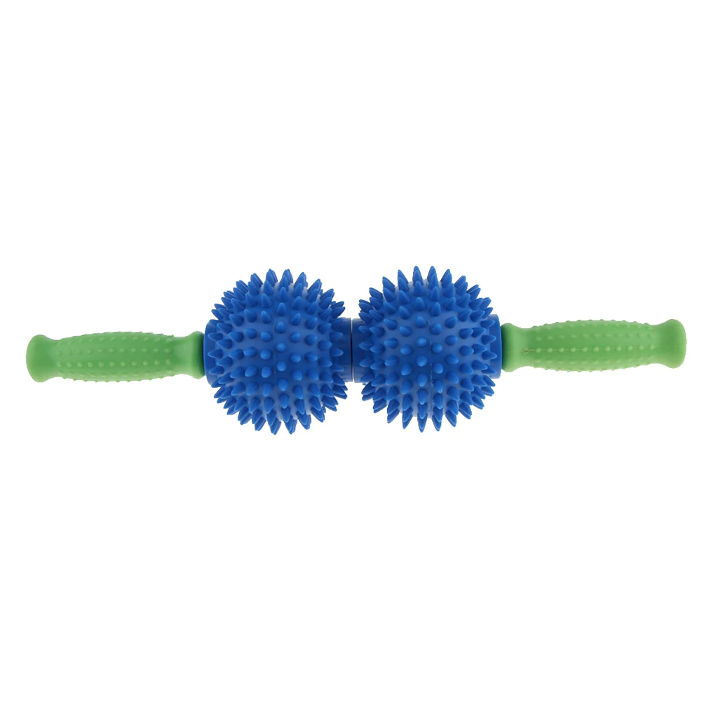 1pcs Spiky Ball Trigger Point Muscle Relax Massage Stick Roller Tool