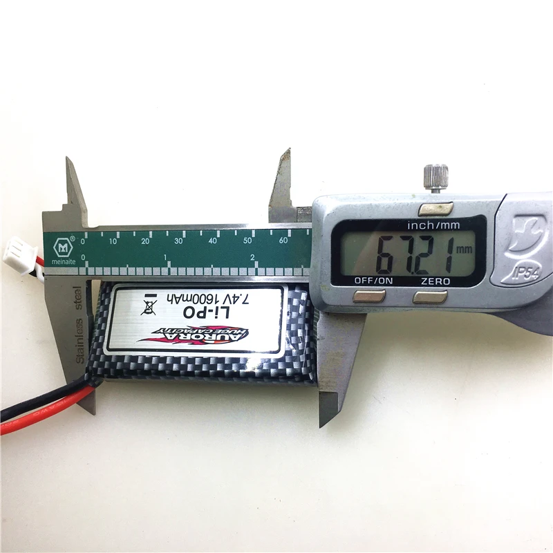 Günstige (Auf Lager) 7,4 v 1600mah Lipo Batterie Für XINLEHONG 9125 Fernbedienung Rc Auto Ersatzteile 9125 batterie Zubehör