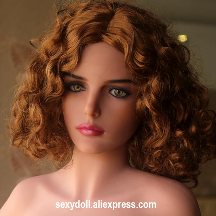 WMDOLL adult silicone sex doll head American (6)