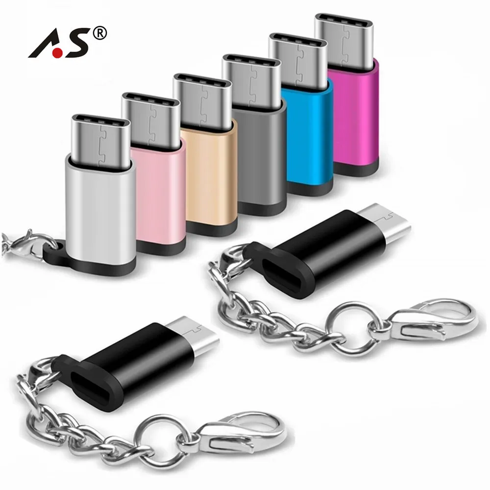 A.S USB 3 1 Type C OTG адаптер Micro USB-Type для Samsung S9 Note 8/S8 +/LG G5 G6 V20 Huawei кабели мобильных