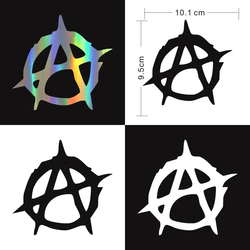Наклейки для автомобиля Anycuros Anarchy автомобильные аксессуары наклейки 10 1 см * 9 5