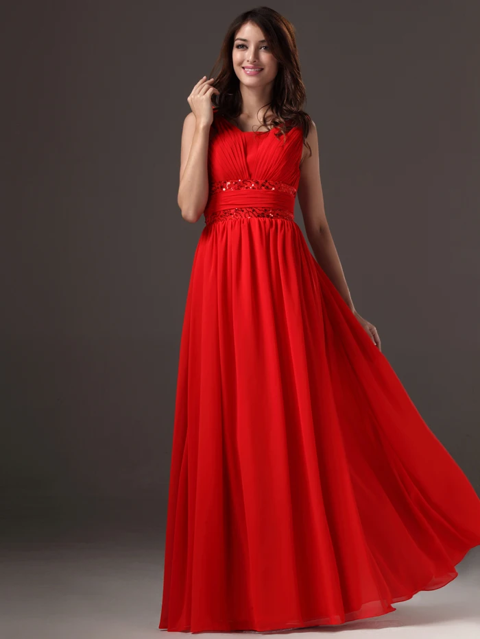 2017 Hot Long Floor Length Red Bridesmaids Dresses With 2017 Hot Long Floor Length Red Bridesmaids Dresses With Sleeves For Wedding A Line Formal Women Country Party Gowns In Bridesmaid From