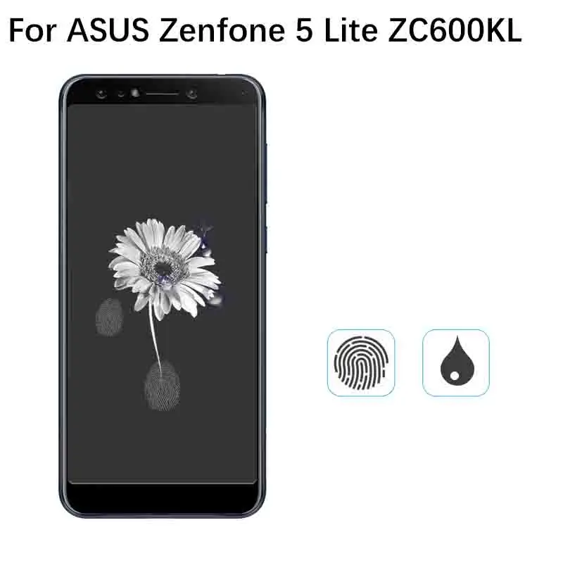 9H полное покрытие экрана протектор для ASUS Zenfone 5 Lite ZC600KL ZC 600KL защитная пленка