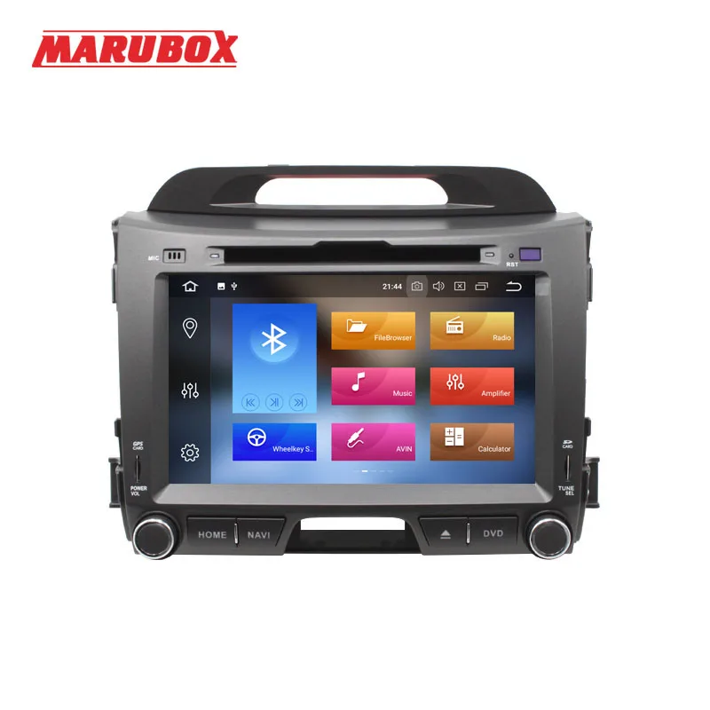 Автомагнитола MARUBOX 2DIN Android 10 для Kia Sportage 3 2010 2011 2012 DVD GPS навигация автомобильный