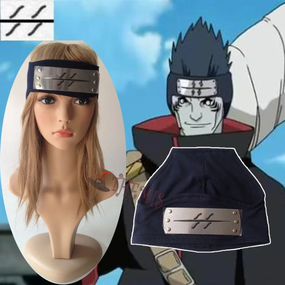 Повязка на голову Athemis Cospaly для Naruto Hoshigaki Kisame как и оригинальное аниме высокое