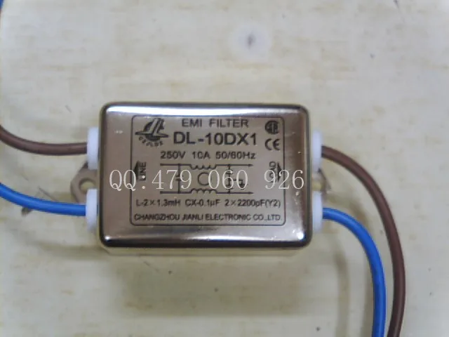 

[ZOB] Jianli EMI power filter switch DL-10DX1 --10PCS/LOT