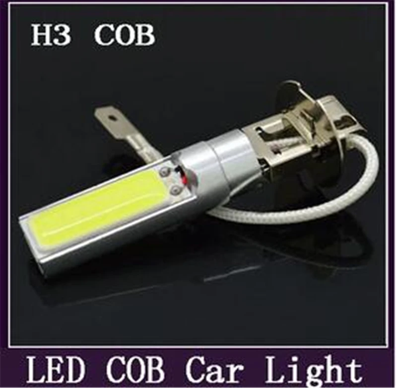 

car styling Headlight Fog Light LED COB H3 Light Bulb