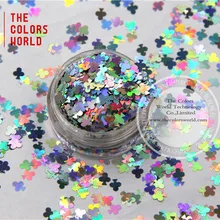 TCA100 лазерная серебристый-клубов 5 мм размер блеск пыли, зеркальный блеск для ногтей, tatto, art украшения и другие