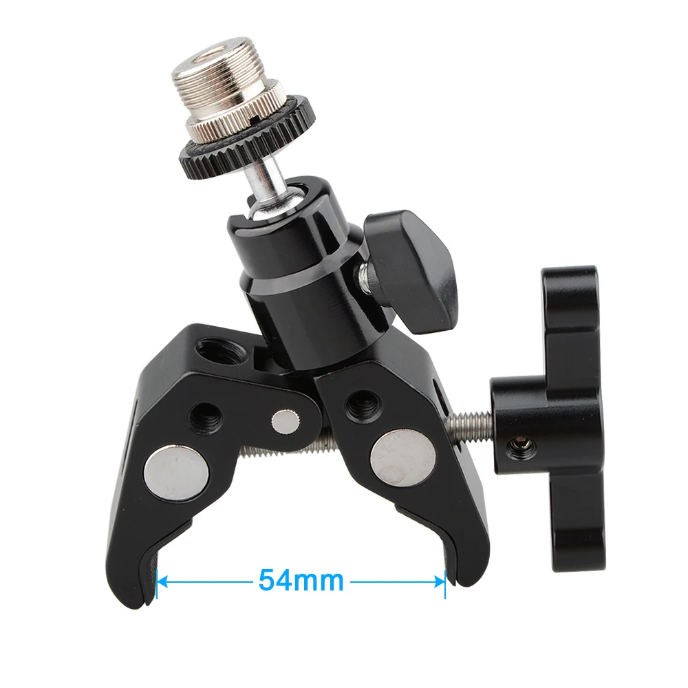 CAMVATE Super Clamp_Screw Thread_Ball Head Mount_Handle_Microphone (5)