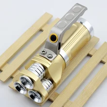 500 люмен 3x Q5 Led Белый/Синий Фокус портативные блики 5 режимов зарядки от батареек 18650 рыболовная лампа Шахтерская лампа