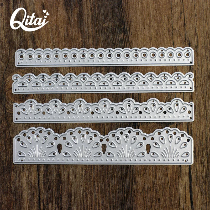 

QITAI Metal Cutting Dies Scrapbooking Stencils DIY Album Cards Decoration Home Decoration die Cutter Wedding Embossing D78