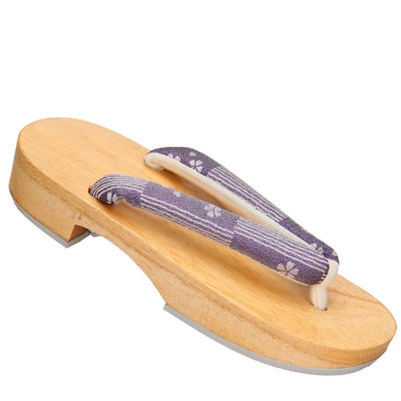 Sandalias de madera de verano para mujer, Sandalias de tacón bajo de Japón Geta de Color Natural, zapatillas de playa, chanclas, informales, zapatos para Cosplay - AliExpress Calzado