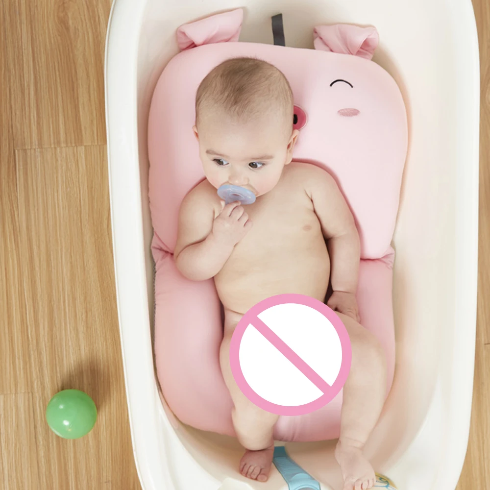 Baby Showers Portable Air Cushion Bed Cute Infant Baby Bath Pad Non-Slip Bathtub Mat NewBorn Safety Security Bath Seat Support Baby Showers Portable Air Cushion Bed Cute Infant Baby Bath Pad Non-Slip Bathtub Mat NewBorn Safety Security Bath Seat Support