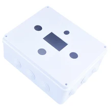 Практичный пылезащитный открытый с вилкой мульти отверстия Аксессуары IP55 водонепроницаемый для электрического кабеля прочный распределительный ящик ABS