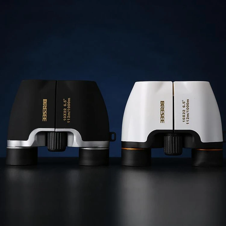 

Free shipping 10X22 HD All-optical green film waterproof  binoculars telescope for travel binoculars drop selling