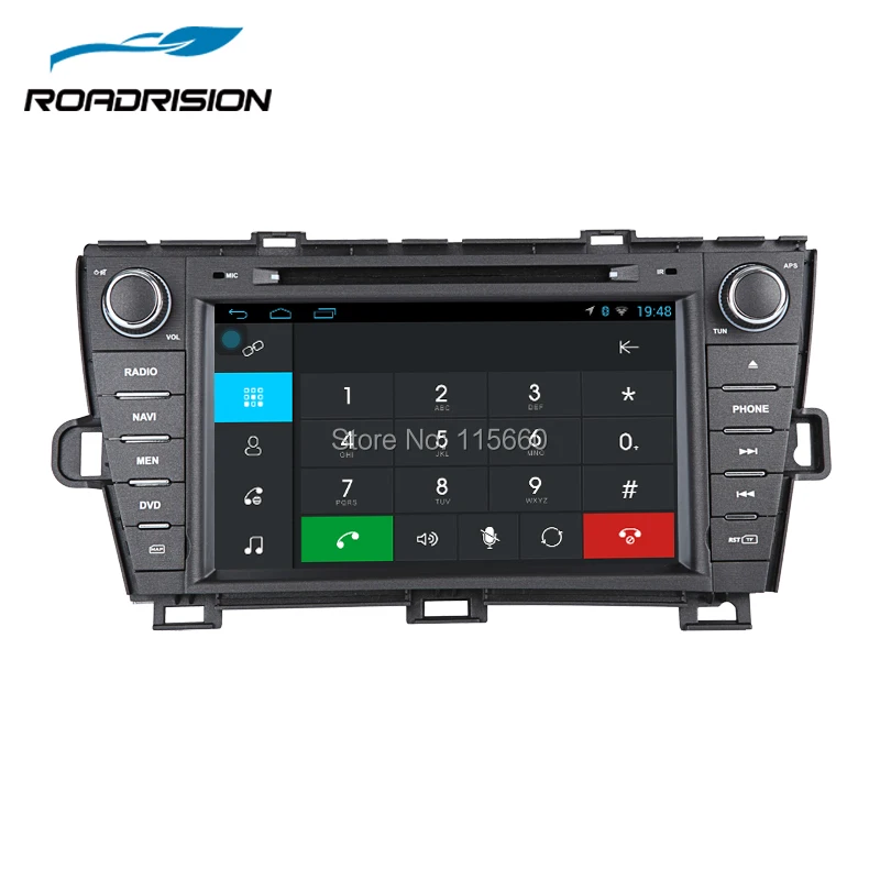 RoadRision 8 &quotAndroid 6 0 автомобиль DVD gps навигация для Toyota Prius левая рука вождения стерео