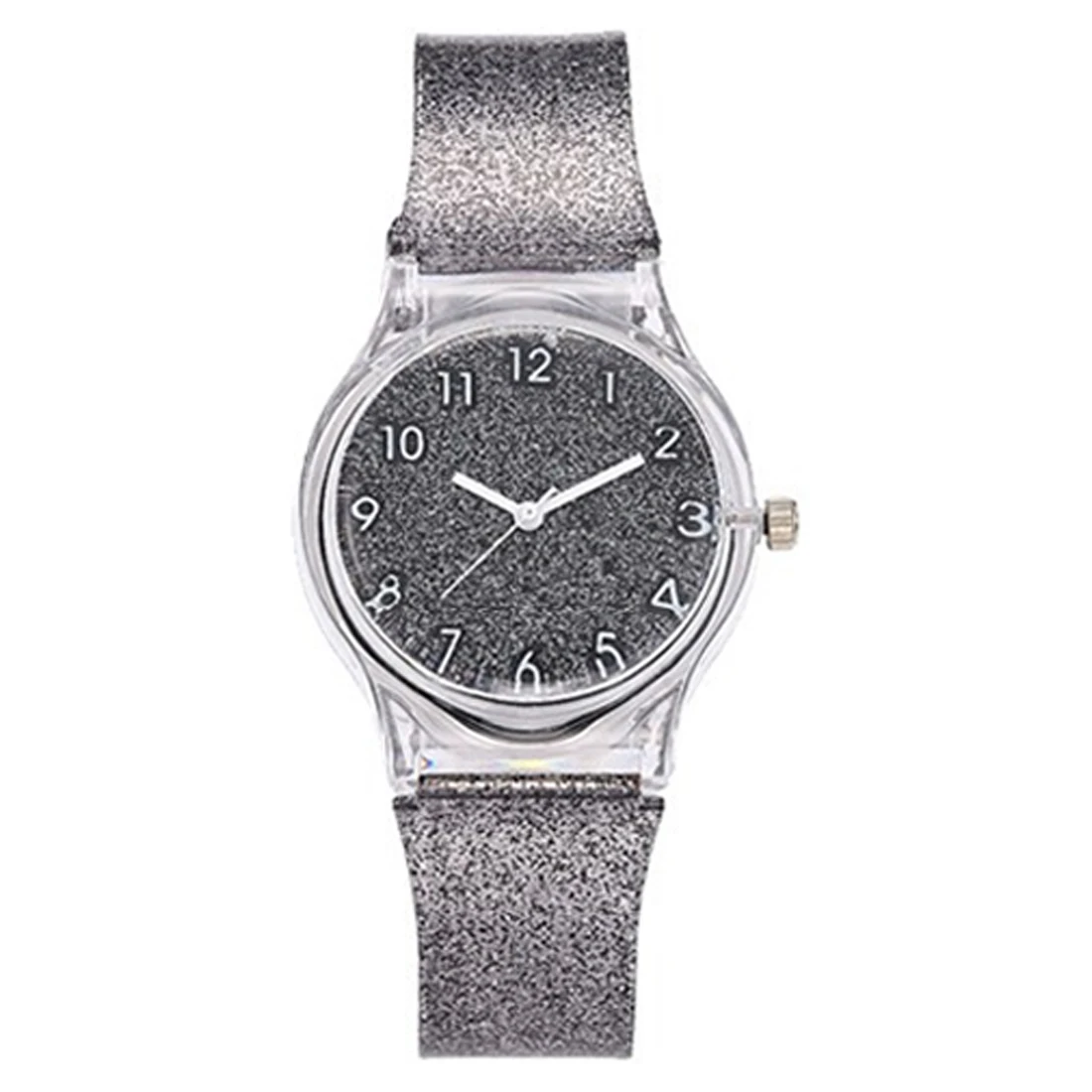 Женские часы в стиле Харадзюку, устойчивые спортивные часы, Простые Модные женские прозрачные часы для девушек - Цвет: 4