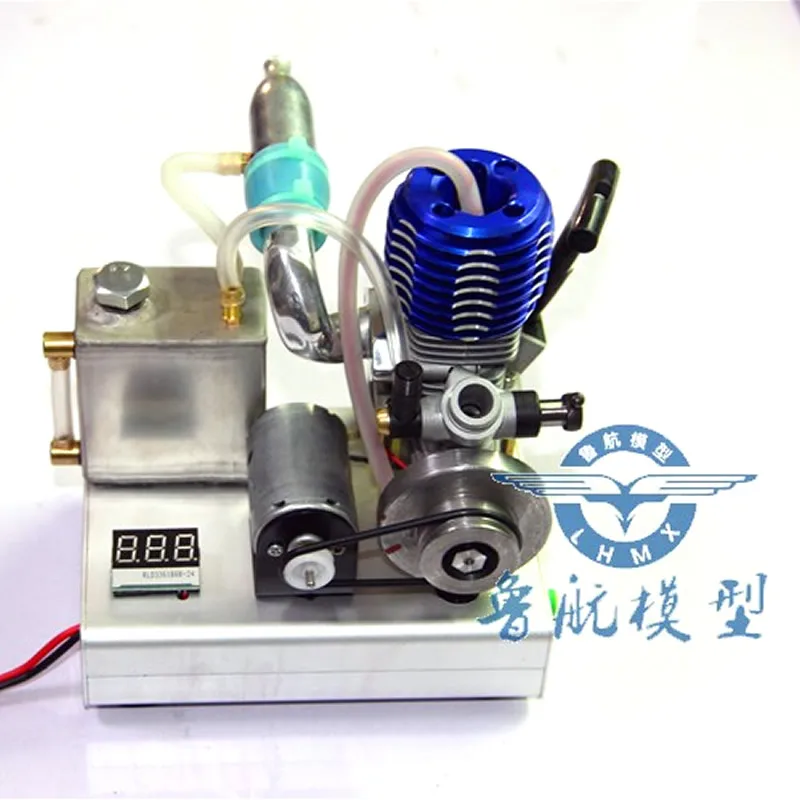 Голубой лазерной головки бензиновый PSA генератор водорода из метанола двигателя, микро двигатель внутреннего сгорания, напряжение и ток: 12v 1000 мА-ч