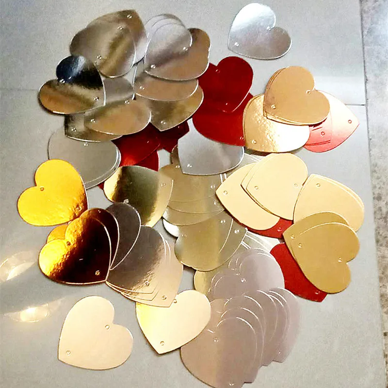 

5colour 16pcs Lovely Twinkle heart Shape with Rope Romantic DIY Hanging Paper Decor for wedding Backdrop/Curtain Valentine's Day