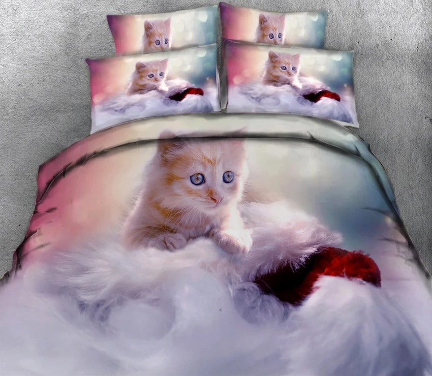 Jogo de cama queen nino 3D комплект постельного белья twin California king пододеяльник простыня