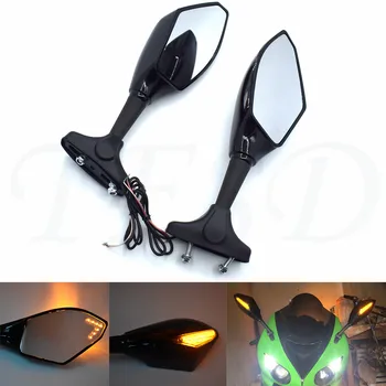 

Motorcycle LED turn signal indicator rear view mirror side view mirror Retroviseur Clignotants Moto For Ducati MTS1000SDS/ ST4