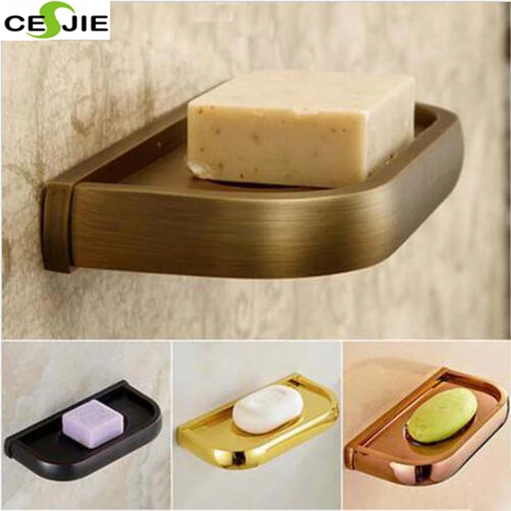 Solid Brass Wall Mounted Soap Dish Holder Soap Stand Bathroom
