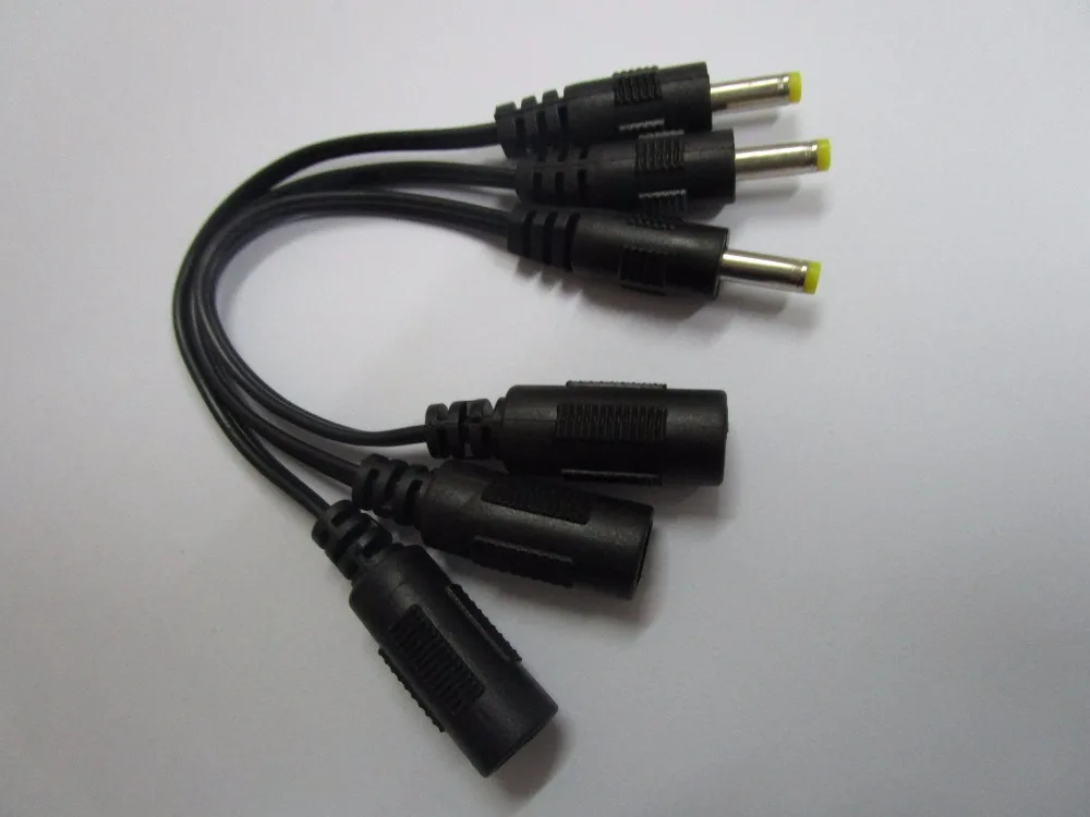 

DC Power Jack 5.5x2.1mm Female to 4.0x1.7mm Male Plug Cable 18cm 0.18m 4 Pcs Per Lot HOT Sale