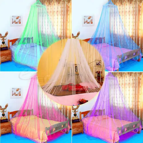 Новая кровать с противомоскитной сеткой queen Размер домашнее постельное белье кружевной балдахин элегантная сетчатая принцесса