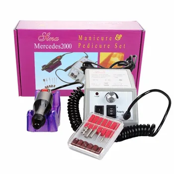 

Professional Adjustable Manicure Electric Grinding Machine Manicure Pedicure Nail Art Drill Nail Tools Rotation Rate