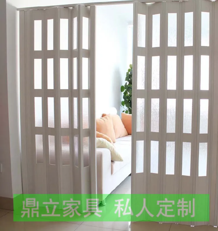 Environmental protection material deluxe interior door PVC folding ... Environmental protection material deluxe interior door PVC folding ...