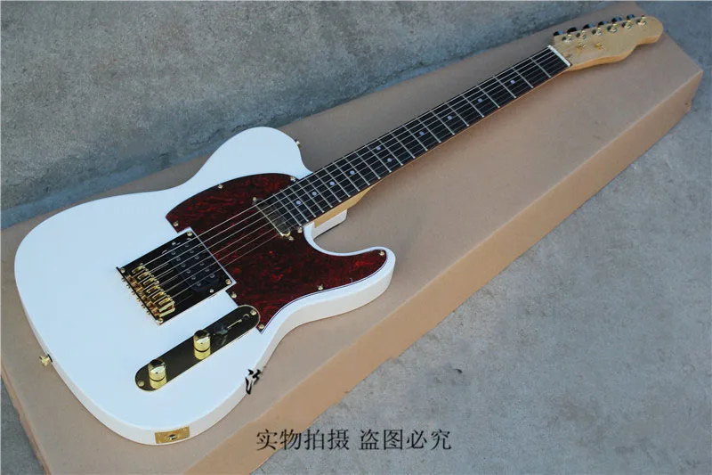 

Factory sale Top Quality 6 string Telecaster white TELE Electric Guitar 17-11