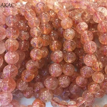 AKAC 7 мм/8 мм A+++ натуральный золотой браслет с драгоценными камнями для женщин и мужчин браслет