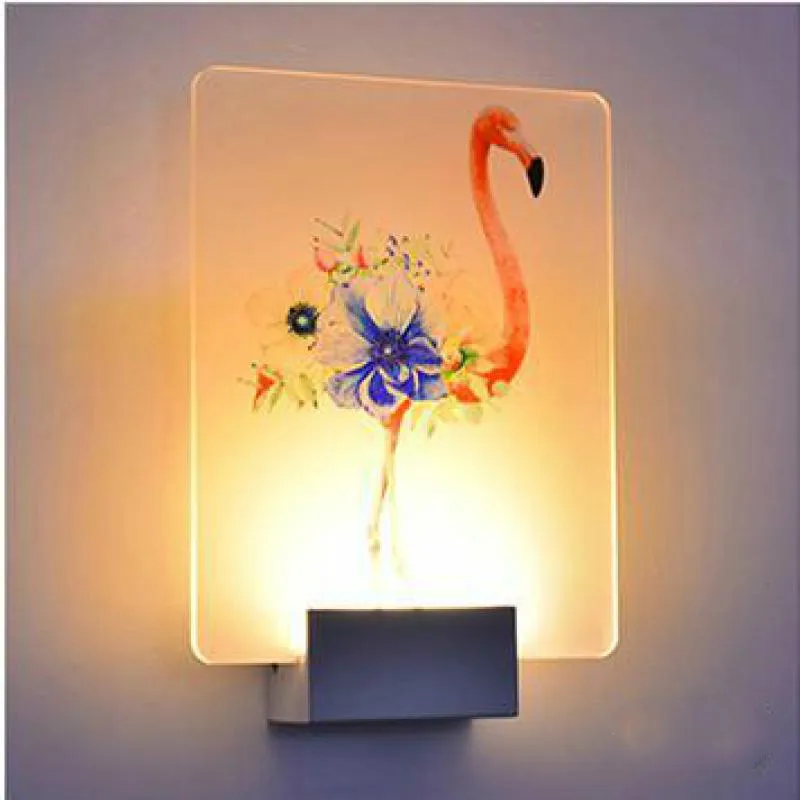 

Modern Minimalist Bedroom Bedside Wall Lamp Living Room Stairs Aisle Lights For Bathroom Loft Luminarias De Interior