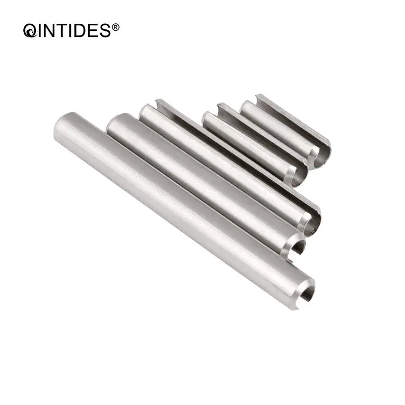 

QINTIDES M6 Spring parallel pins Slotted Stainless Steel Elastic Pins Cotter Pins M6*8/10/12/14/16/18/20/22/25/28/30/32/35/40/45