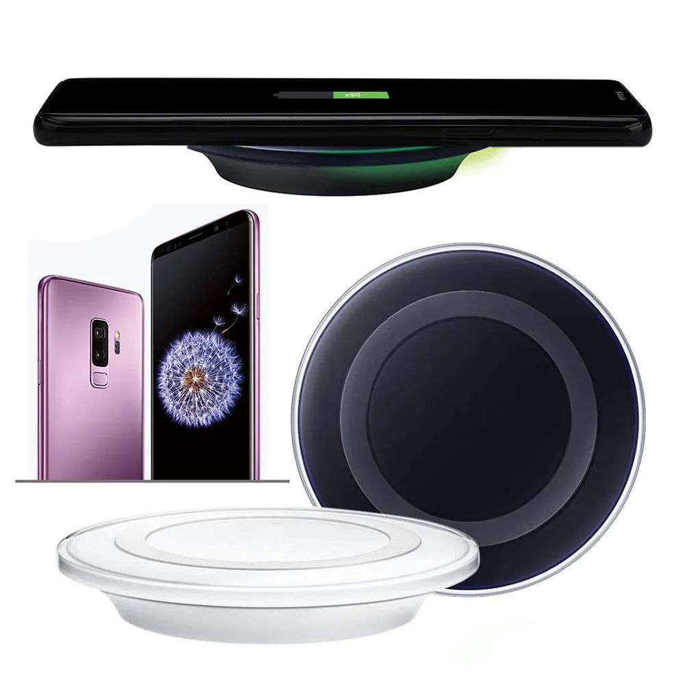 Горячий продукт Портативный Qi Беспроводной Мощность Зарядное устройство зарядного устройства для samsung Galaxy S9/S9 плюс телефон Зарядное устройство мобильный Зарядное устройство
