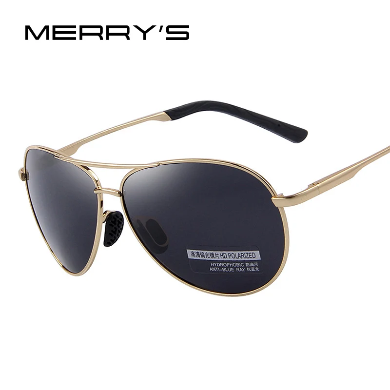 

MERRY'S Polarized Sunglasses Men Driver Mirror Sun glasses Male Fishing Female Outdoor Sports Eyewear For Men S'601