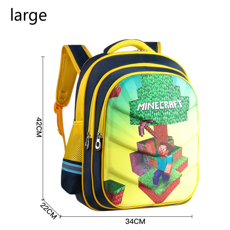 

Cartoon Game Minecraft Boy Girl Baby Children Kindergarten Nursery School bag Bagpack Schoolbags Canvas Kids Student Backpacks
