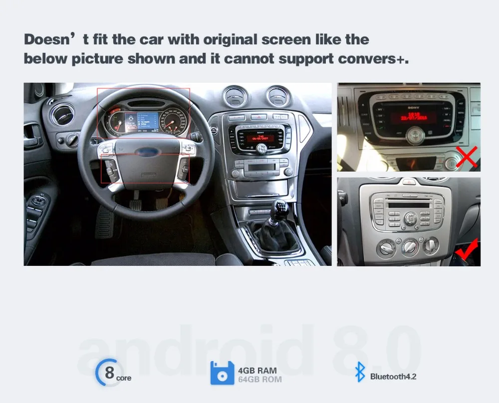 Flash Deal JOYING Android 8.0 2 Din Stereo GPS System Car Radio For Ford/Focus 2005-2012 Octa Core 9 inch head unit Autoradio Video output 10 Flash Deal JOYING Android 8.0 2 Din Stereo GPS System Car Radio For Ford/Focus 2005-2012 Octa Core 9 inch head unit Autoradio Video output 10