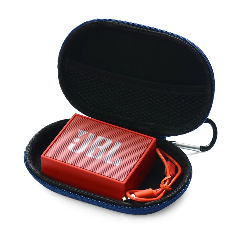 

Portable Carrying Protective Zipper Case Bag for JBL GO Wireless Bluetooth Speaker Extra Space for Charging Cables 160x105x40mm